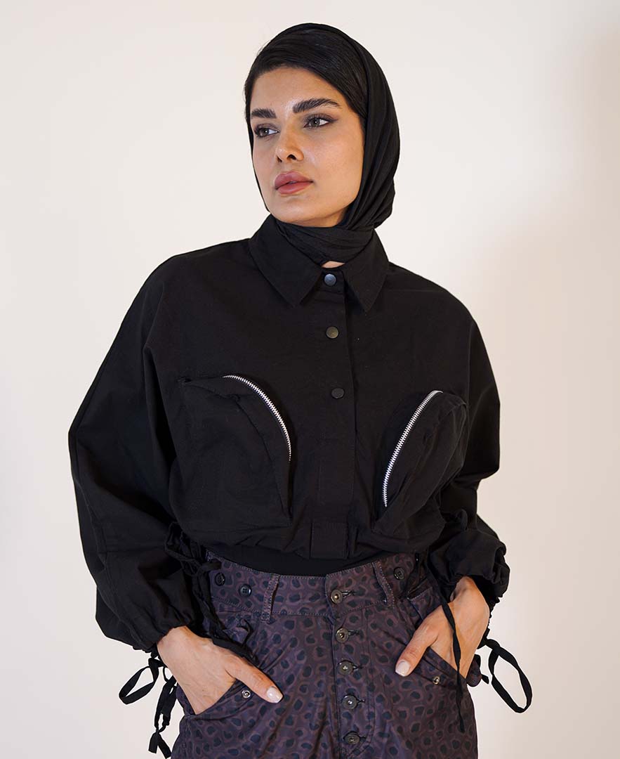شومیز کراپ زنانه