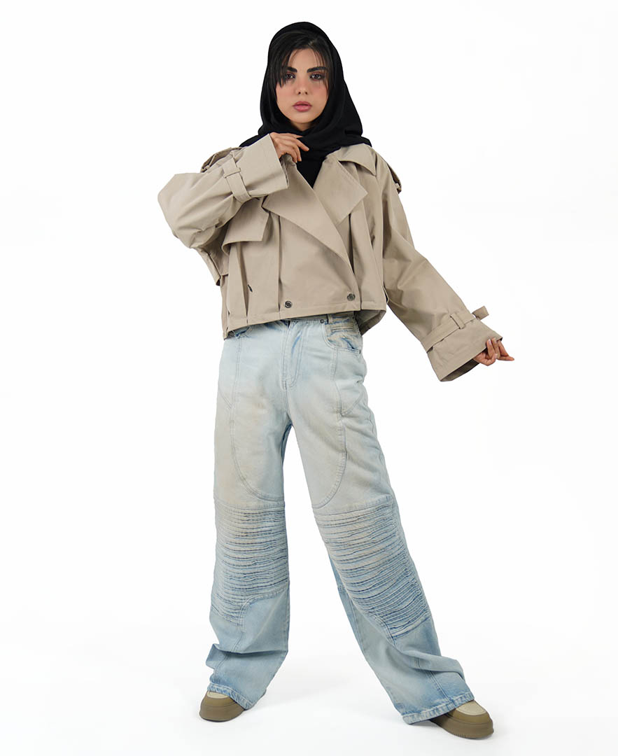 شلوار برش دار زنانه