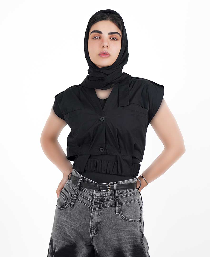 شومیز کراپ زنانه